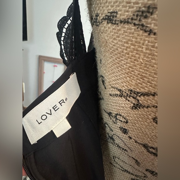Lover Black Strapless Dress with Lace Accents. Size 2. Like 🆕 - Picture 9 of 13